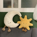 Smiling Sun & Moon Plushies