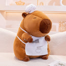 Cook Capybara Plush – Soft & Adorable for Decorating & Gifting