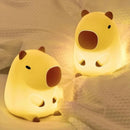 Silicone Capybara Night Light – Soft LED Glow for the Bedroom