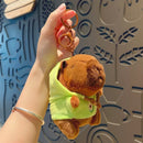 12cm Capybara Plush Keychain – Soft & Adorable