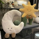 Smiling Sun & Moon Plushies