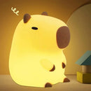 Silicone Capybara Night Light – Soft LED Glow for the Bedroom