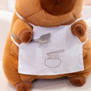 Cook Capybara Plush – Soft & Adorable for Decorating & Gifting