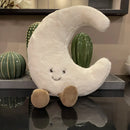 Smiling Sun & Moon Plushies