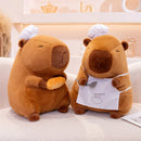 Cook Capybara Plush – Soft & Adorable for Decorating & Gifting