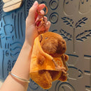 12cm Capybara Plush Keychain – Soft & Adorable