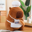 Cook Capybara Plush – Soft & Adorable for Decorating & Gifting
