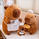 Cook Capybara Plush – Soft & Adorable for Decorating & Gifting