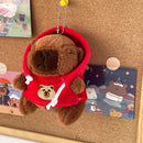 12cm Capybara Plush Keychain – Soft & Adorable
