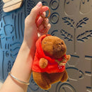 12cm Capybara Plush Keychain – Soft & Adorable