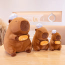 Cook Capybara Plush – Soft & Adorable for Decorating & Gifting
